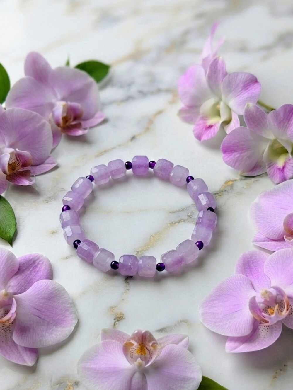 Jade/Amethyst Bracelet